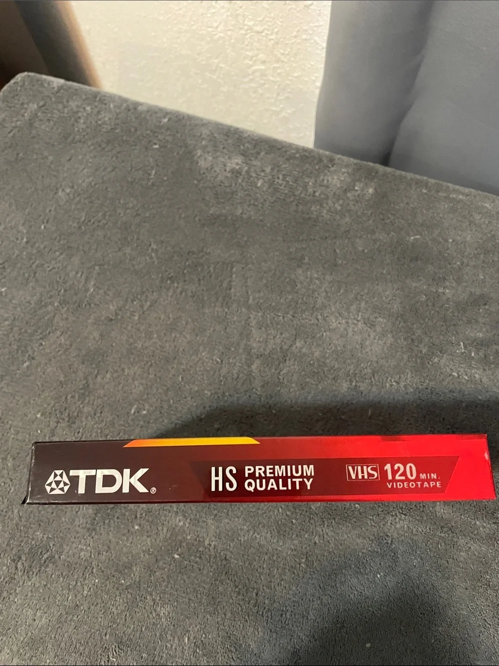 TDK VHS T-120 HS 6-Hour Videotape - Red NWT